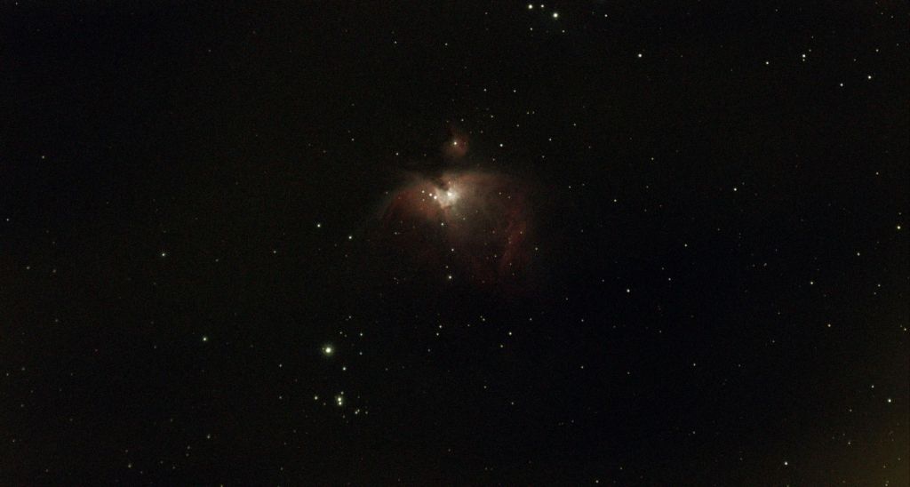 Première observation de la nébuleuse d’Orion avec le Vespera 2