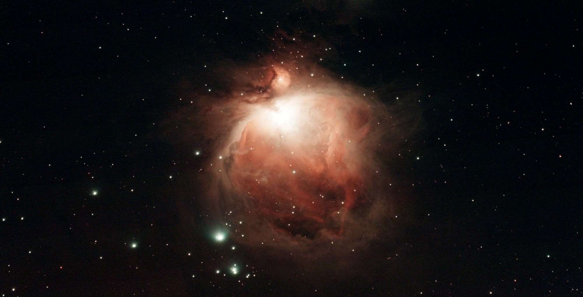Nébuleuse d’Orion photographiée avec le Vespera 2 et le filtre Dual Band
