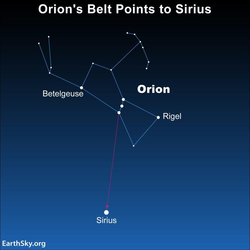 Orion en hiver