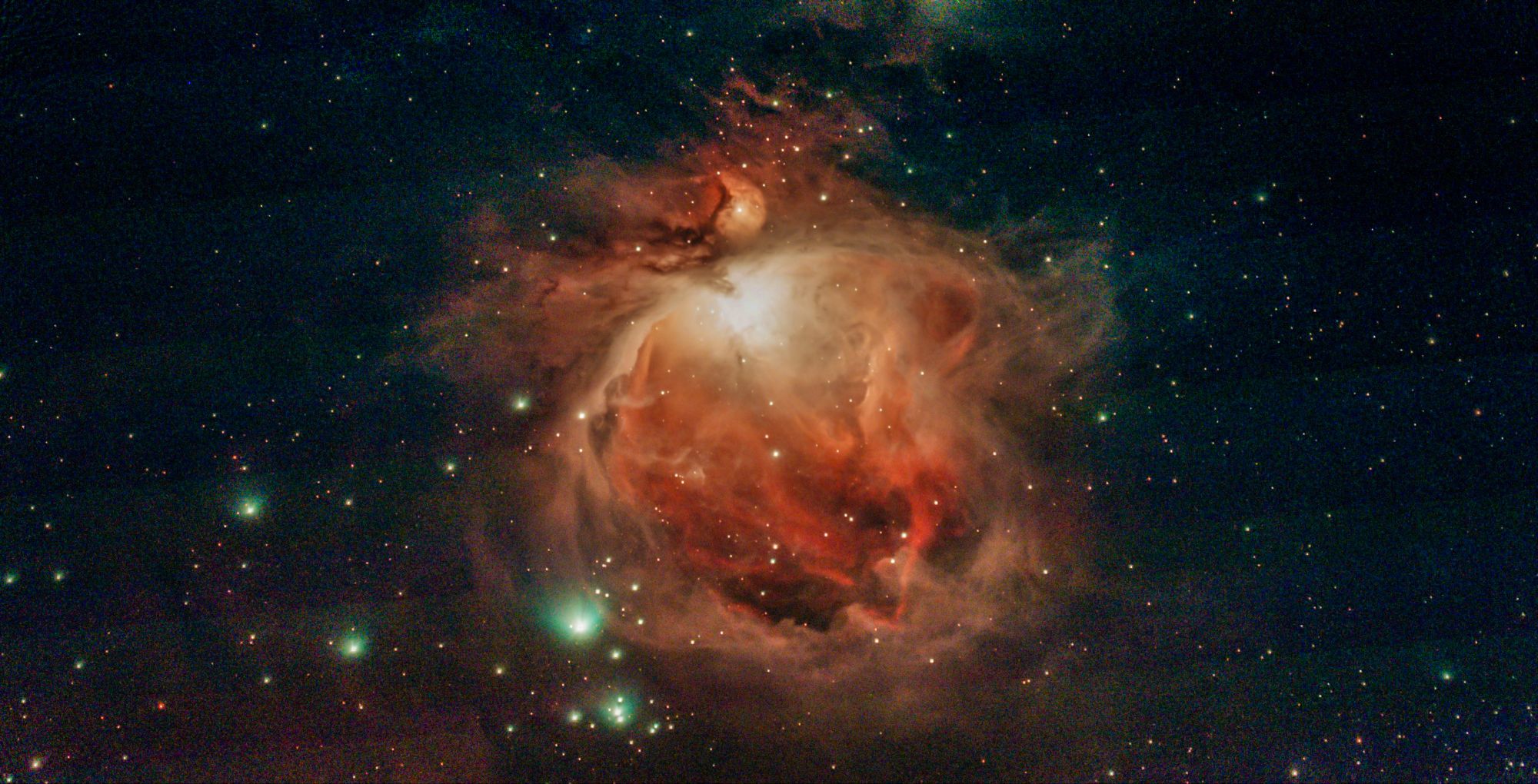 La nébuleuse d’Orion photographiée par Les Curieux du Réel
